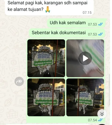 Pengiriman Papan Bunga Selamat Cangkreplor Purworejo