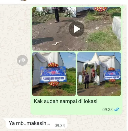 Pengiriman Karangan Bunga Cangkreplor Purworejo