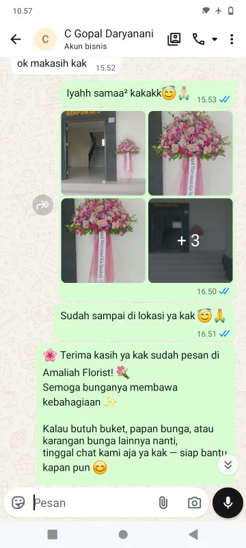 Pengiriman Karangan Bunga Cangkreplor Purworejo