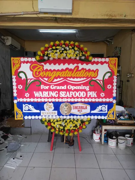 Papan Bunga Ucapan Selamat Cangkreplor Purworejo