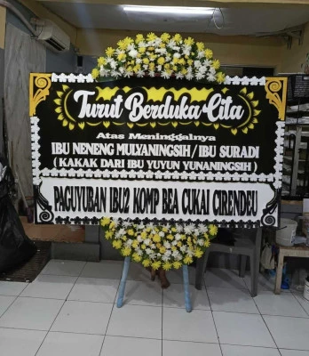 Papan Bunga di Cangkreplor Purworejo